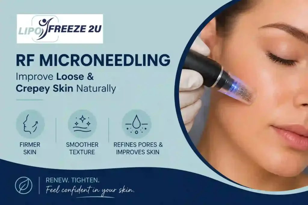 Can RF Microneedling Help Improve Loose and Crepey Skin Bingley?